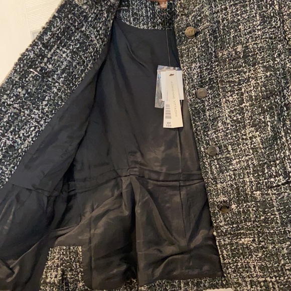 Adrienne Vittadini Grey Multi Jacket Size 4 - Picture 10 of 13